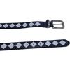 Ins Koreanischer Stuy Schachbrettgürtel Männlicher Trend Unisex PU-Ledergürtel Internet-Berühmtheit High Street