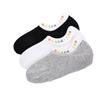 Spring And Summer Men'S Invisible Boat Socks Silicone Non-Slip And Low-Top Socks Solid Color Light-Mouth Casual Men'S Cotton Socks