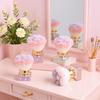 Exquisite Flower-Shaped Rhinestone Makeup & Nail Art Dust Brush - Multi-functional Beauty Tool
