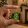 Unique Holiday Gift Box Frog Advent Calendar, 24 Day Countdown with Acrylic Ornament Calendar Pendants, Festive Tree Hanging Decor, Collectible