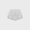 Girls' Double-Layer Cake Skirt: Summer High-Waist A-Line Puffy Skort