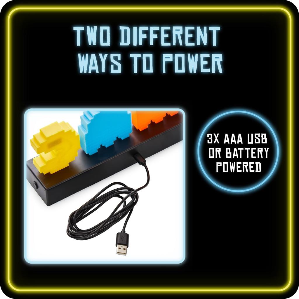 And Ghost Light Collectible Figure Lamp Pac-Man Pac-Man