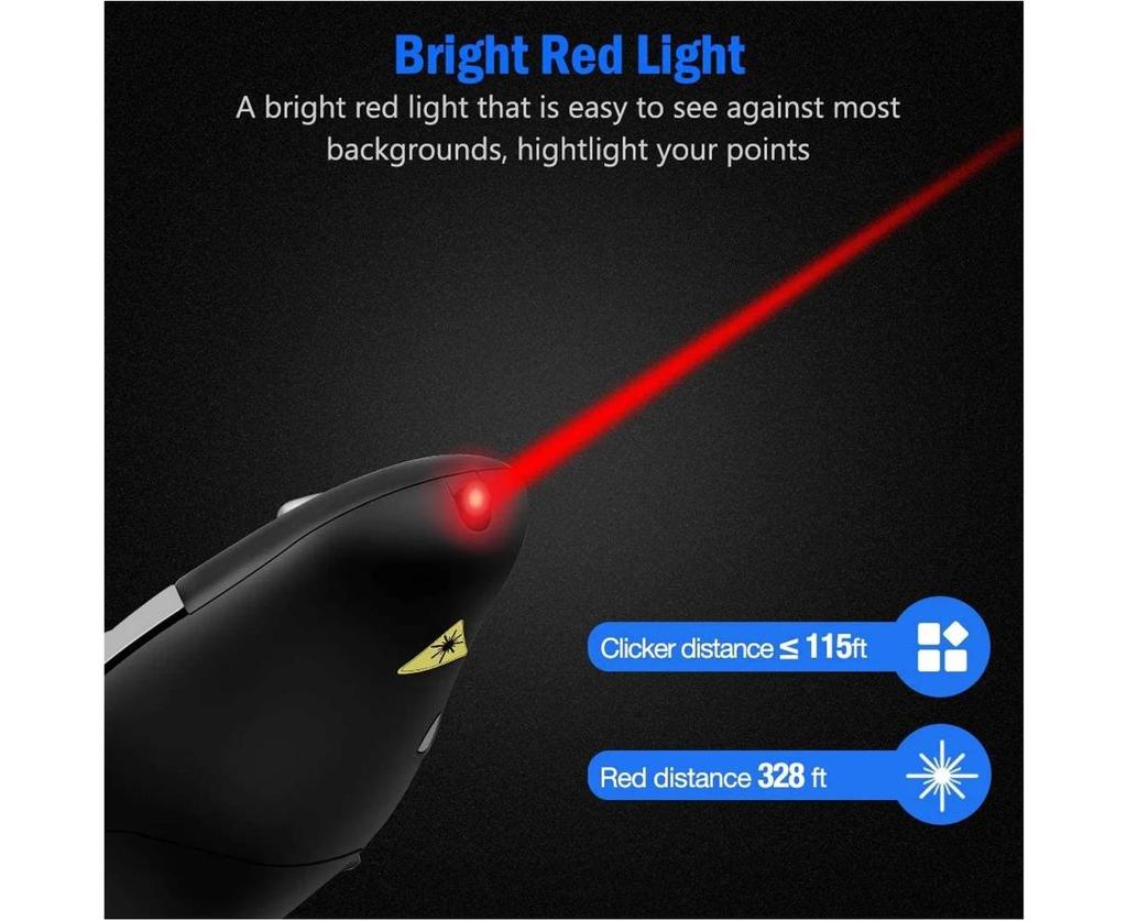 Wireless Presenter Remote Usb Presentation Remote Control Powerpoint Presentation Clicker For Keynote Ppt Mac Pc