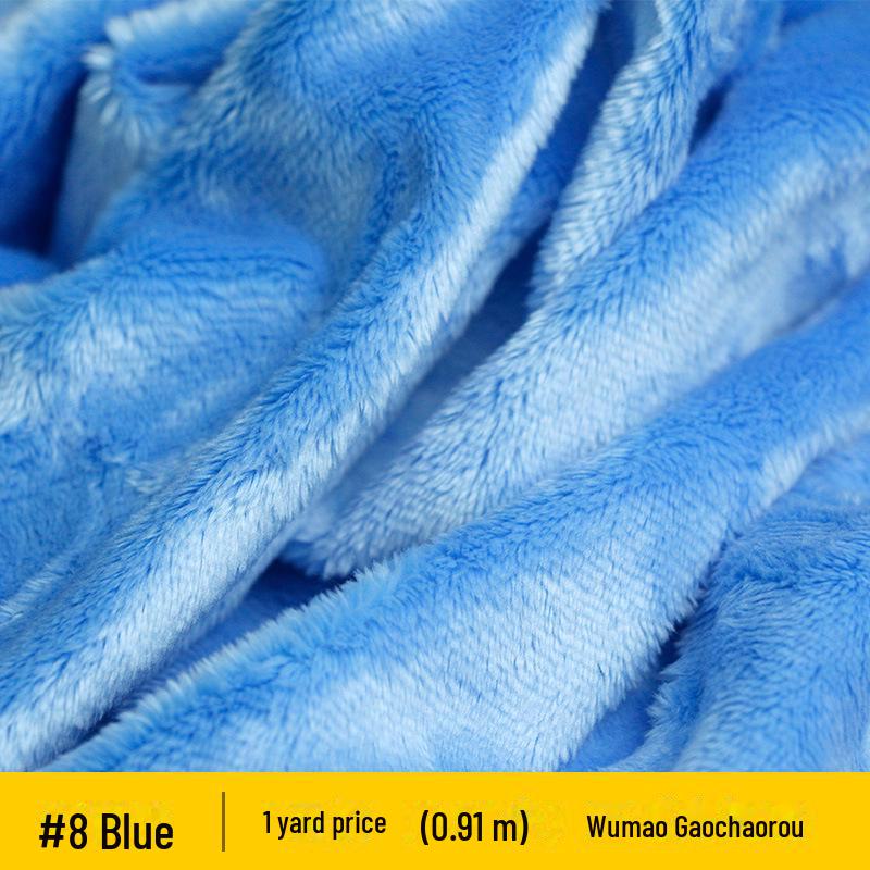 5mm Ultra-Soft Crystal Plush Fabric for Doll Pillows
