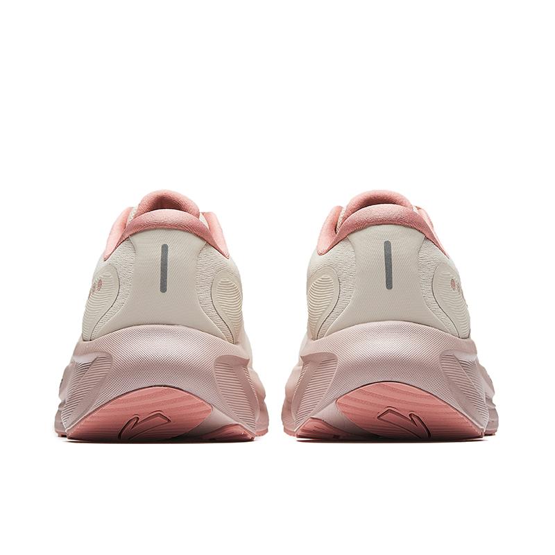 ANTA Women Professional Cushioned Running Shoes Off White Pink 122545545-3