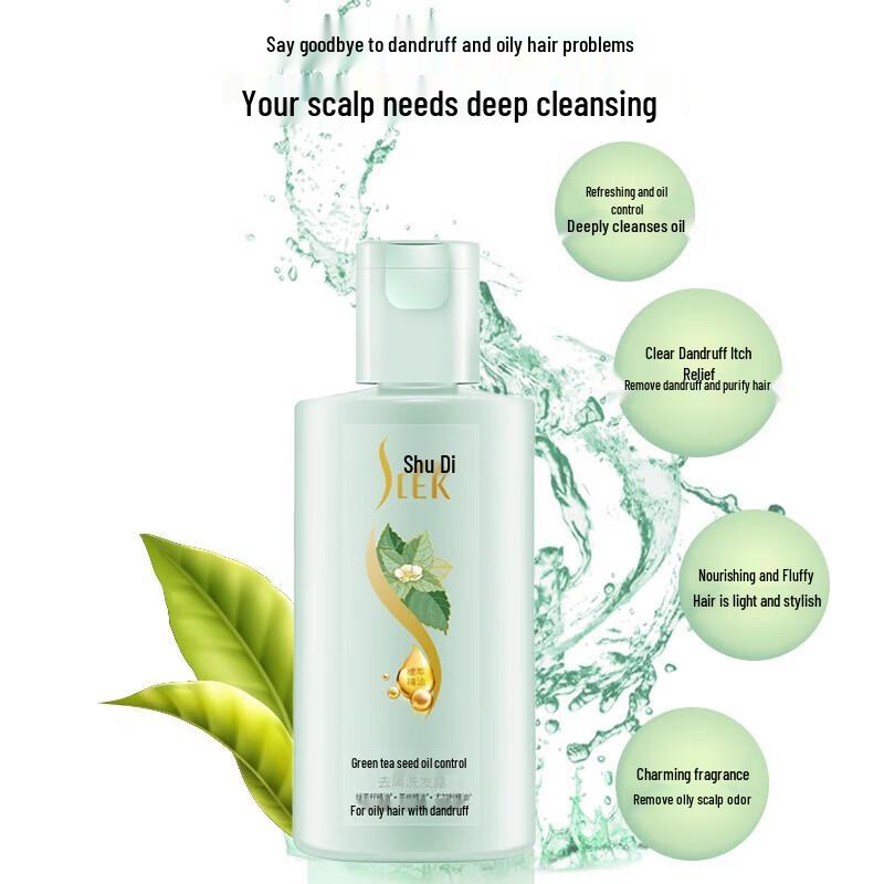 Shulei Green Tea Seed Oil Anti-Dandruff Shampoo