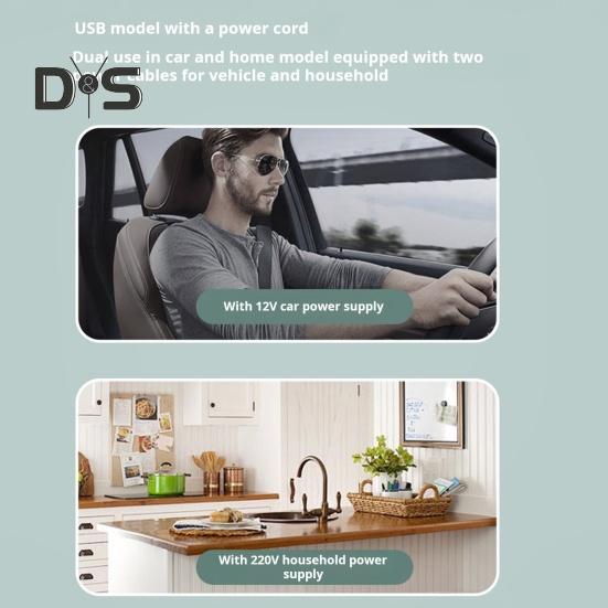 6L Portable Small Refrigerator Energy-saving USB Interface Low Noise Compact Size Portable Beverage Can Cooler Warmer