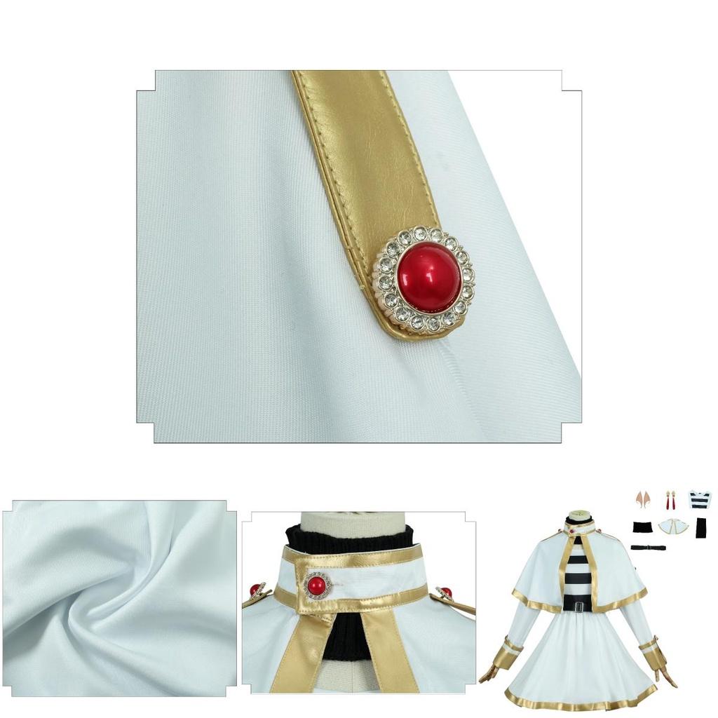 New Release Funeral Of Flulien Cosplay Costume Magical Sprite Flulien Anime Performance Outfit