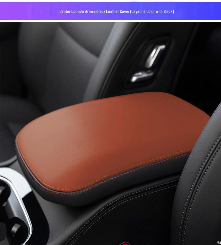 Ideal ONE Armrest Box Cover: Center Console Protector & Hand Rest Cover for Interior