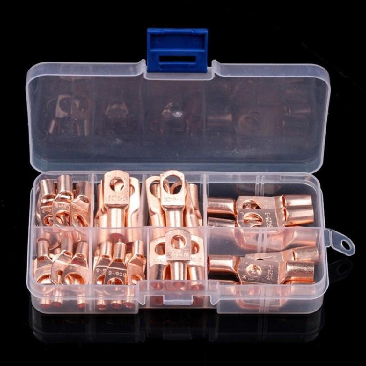 SC Series Copper Cable Lug with Heat Shrink Tubing Battery Terminals Connector