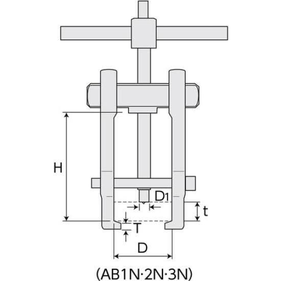 SUPERTOOL Ankerlagerabzieher AB1N