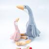 Cute Plush Toy Goose Adorable Cartoon Stuffed Swan Creative White Goose Doll
