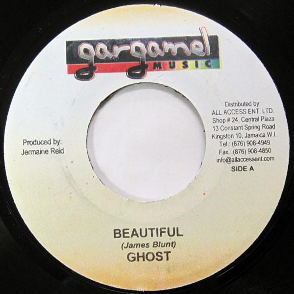 

7inch Record GHOST - Beautiful NONE Gargamel Music Jamaica Reggae, Ska & Dub Used