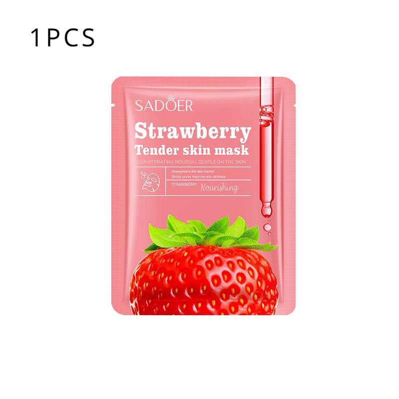 

SADOER Strawberry Rejuvenating Mask Увлажняющая и увлажняющая маска 1pcs