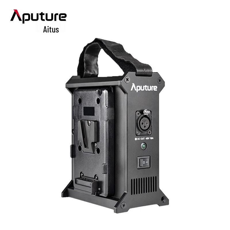 

Двухканальный блок питания от аккумуляторов V-Mount Aputure