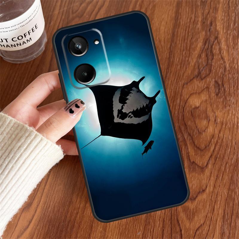 

Чехол Animal Manta Ray для Realme 10 11 12 13 14 15 Pro Plus C65 C71 C75 C55 C63 C61 C53 C67 C35 GT6 GT7 Pro Realme C31