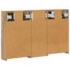 Bathroom Cabinet Set 3 pcs 80 x 10.5 x 50 cm Particleboard