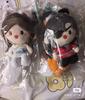 Tian Guan Ci Fu Qinglian Lianlian Douding Plush Stuffed Doll Xie Lian Hua Cheng Pendant Figure Standing Posture Keychain Toy