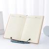 Suporte de Livro de Ferro Dobrável Suporte Ajustável com Base Antiderrapante Suporte Portátil para Mesa para Livro, Partitura e Estudo de Escritório