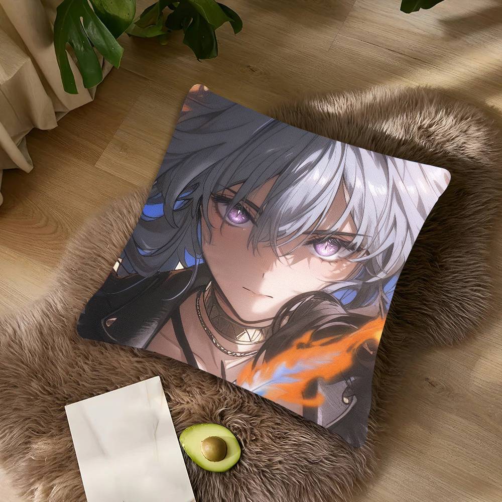 Hot Girl Galbrena Wuthering Waves Pillow Case Cushion Cover Decor Home Throw Pillow Covers For Couch Camping Cover Decorations