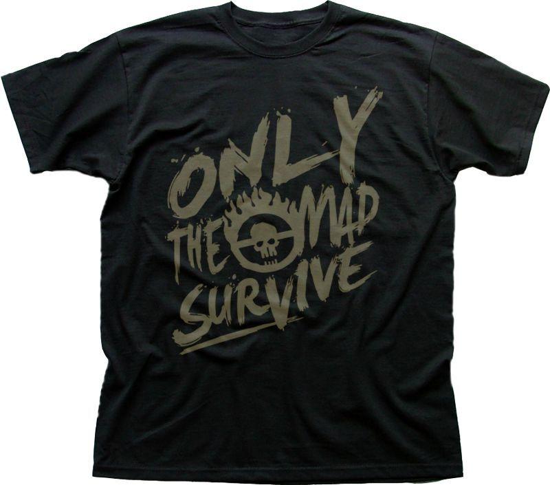 Mad Max inspired Only The mad Survive black printed t-shirt OZ9361 XL