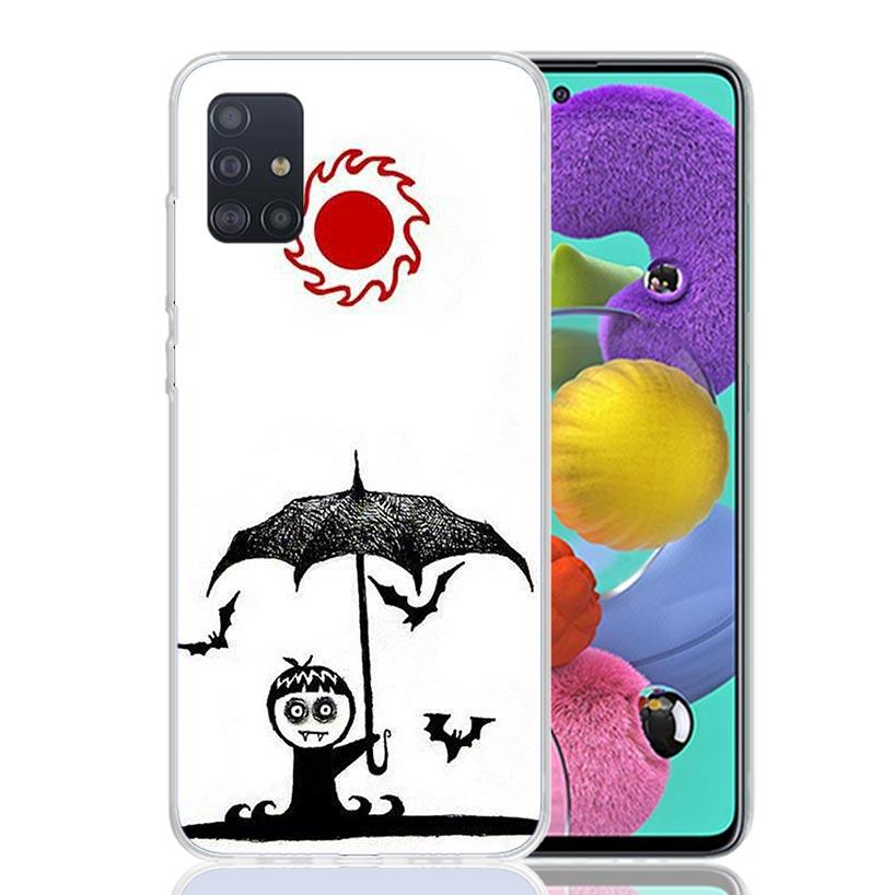 Gothic Vampire Scarlet Art Phone Case For Samsung Galaxy A52 A32 A22 A12 A02S A50S A30S A51 A31 AA71 Note 20 Ultra 10 S10 Plus G
