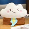 New Cartoon Weather Series Plush Toys Cute Sun Lightning Cloud Raining Pendant Doll Funny Weather Forecast Game Props Home Decor
