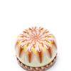 1Pcs Tinplate Candy Box Cookie Case Home Decor Festive Drum-Shaped Supplies