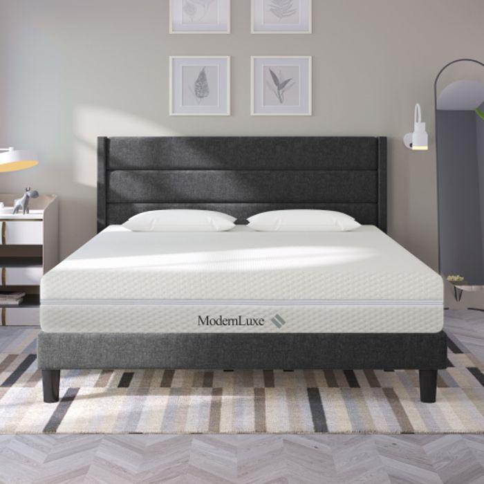 Matelas - MUVOE - 180x200 cm - Mousse Haute Résilience - 20 cm d'épaisseur - Ergonomique H2/H3