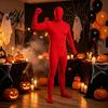 Durable Spandex Outfit Unisex Full Body Zentai Suit Adults Halloween Party Cosplay Unitard Bodysuit Men Women Stretchy Costume Solid Color