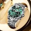 Binbang BINBOND steel belt multi-functional men's watch luminous waterproof quartz watch