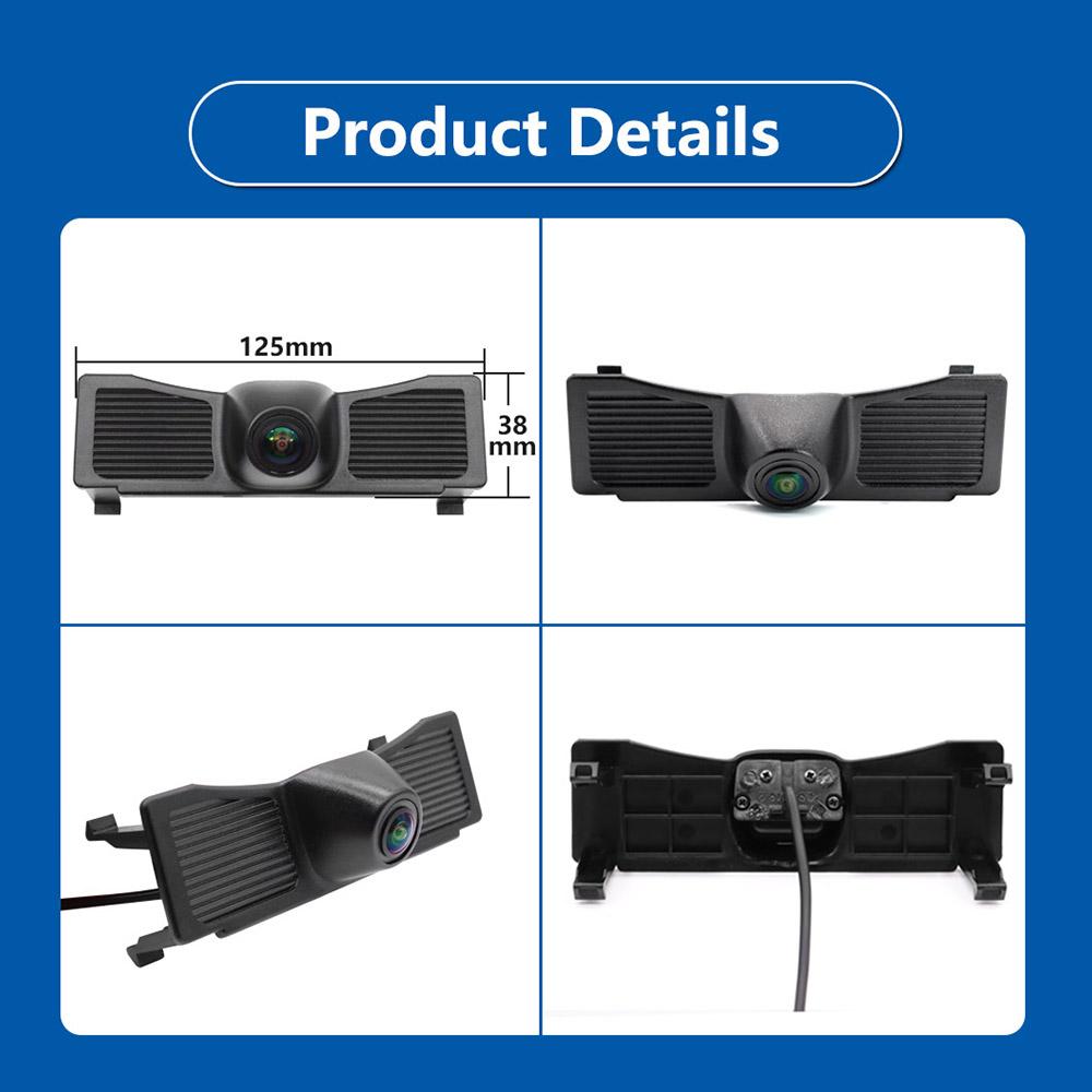 SMARTOUR HD AHD 1080P Car Front View Camera For Toyota Land Cruiser 200 LC200 2018 2019 2020 2024 Night Vision Waterproof