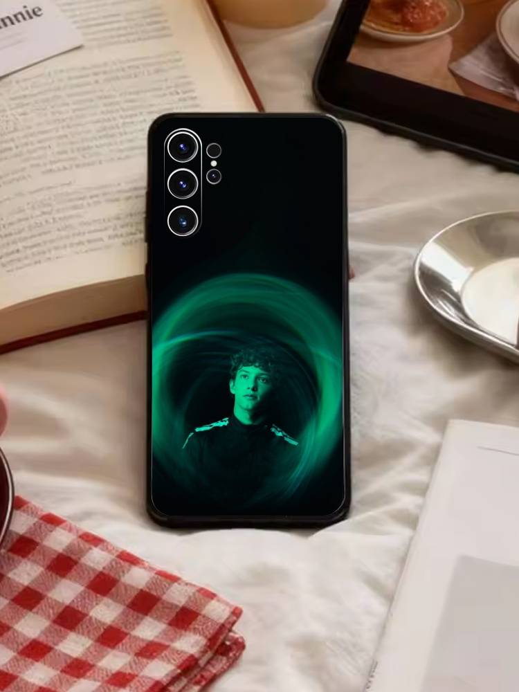 Coque de téléphone L-Kimi Cool A-Antonelli pour Samsung S26, S25, S24, S23, S22, S21, S20, Plus, Fe, Lite, Autres Couverture Noire