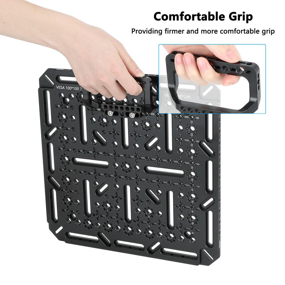 Versatile 75/100/200MM VESA Multi-hole Mounting Plate - Model 3901