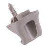852353X000TX Sun Visor Clip Retainer Holder Bracket Beige Plastic Fit for Hyundai Elantra MD Veloster Accent i30