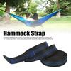 2 Pcs 2M Hammock Straps Strong Bearing Capacity Wear-Proof Hanging Ropes Adjustable Loops Lightweight Camping Straps