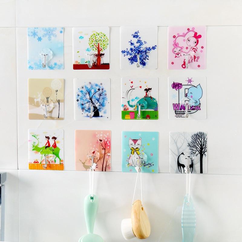 

Самоклеящийся крючок на стену, 4 штуки