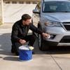 Car Water Container With Oxford 600d Fabric And Collapsible Structure For Camping And Fishing Use