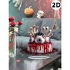 1pcs Skeleton Spider Horror Eye Halloween Decorations 3 Different Styles of Room Decorations  Decoration Home Decor