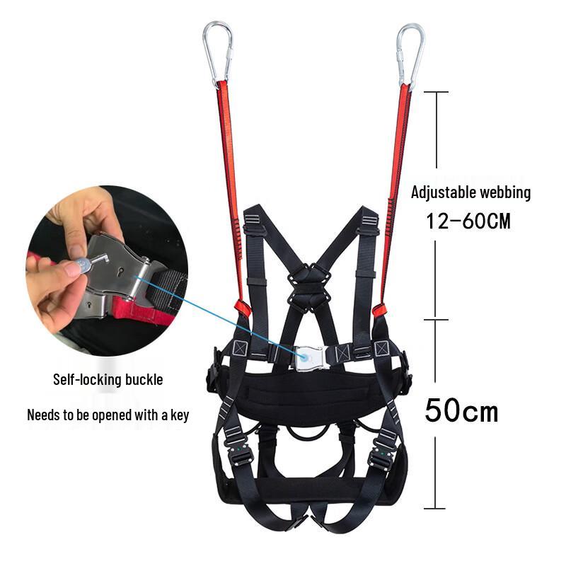 Adjustable Full Body Safety Harness