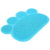 PVC Cat Dog Litter Mat Waterproof AntiSlip Paw Shape Feeding Bowl Placemat Pet Supplies