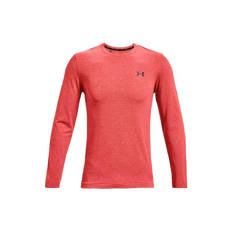 Under Armour Rush Seamless Long Sleeve T-shirt Red Men s 1361135-690 L