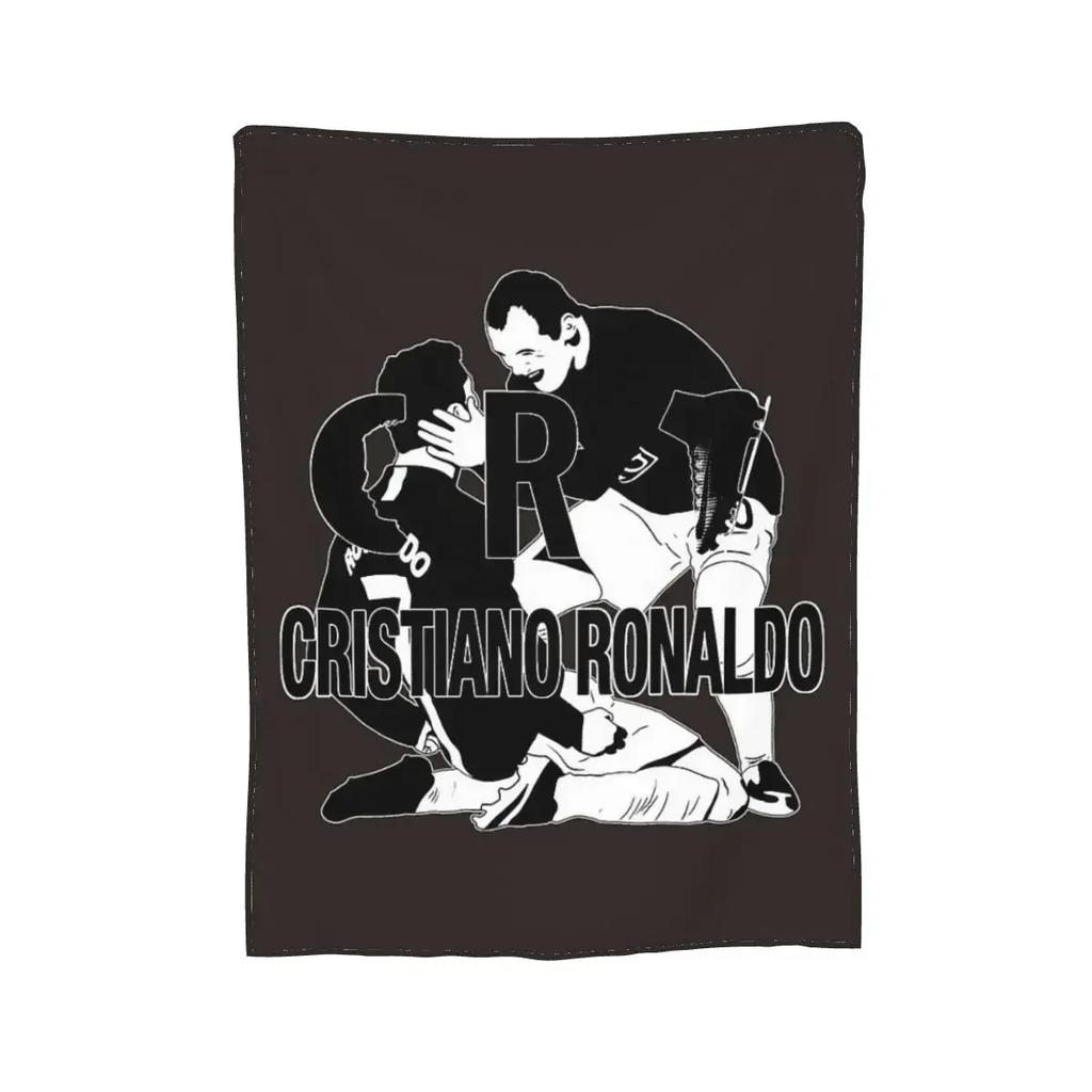 CR7 Cristiano Ronaldo Blankets Soft Warm Flannel Throw Blanket Bedding for Bed Living Room Picnic Travel Home Sofa