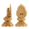 Miniature Buddha Kokuzo Bosatsu 11cm Buddha Wood Ornament Kokuzo Bosatsu (wood Boxwood, Gold-dust Finish) - Statue, Figure, Carving, (GSB