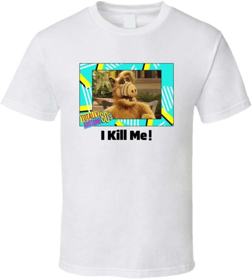 I Kill Me Alf Tv Series Fan T Shirt S белый
