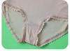 42-Stitch Mulberry Silk Lace Mid-Waist Breathable Boyshorts for Women