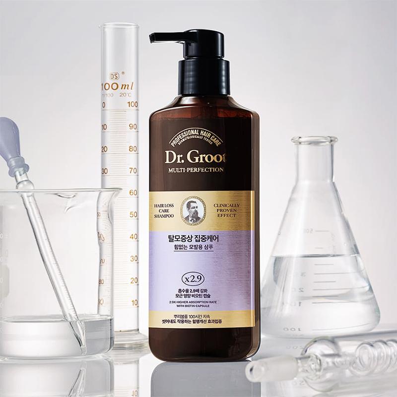 Dr.Groot Multi-Perfection Šampon proti vypadávání vlasů pro slabé vlasy 400 ml