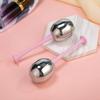 2pcs/set Narrow Pores Stainless Steel Eye Massage Sunlight Repair Face Cryo Ice Globes  Cooling SPA