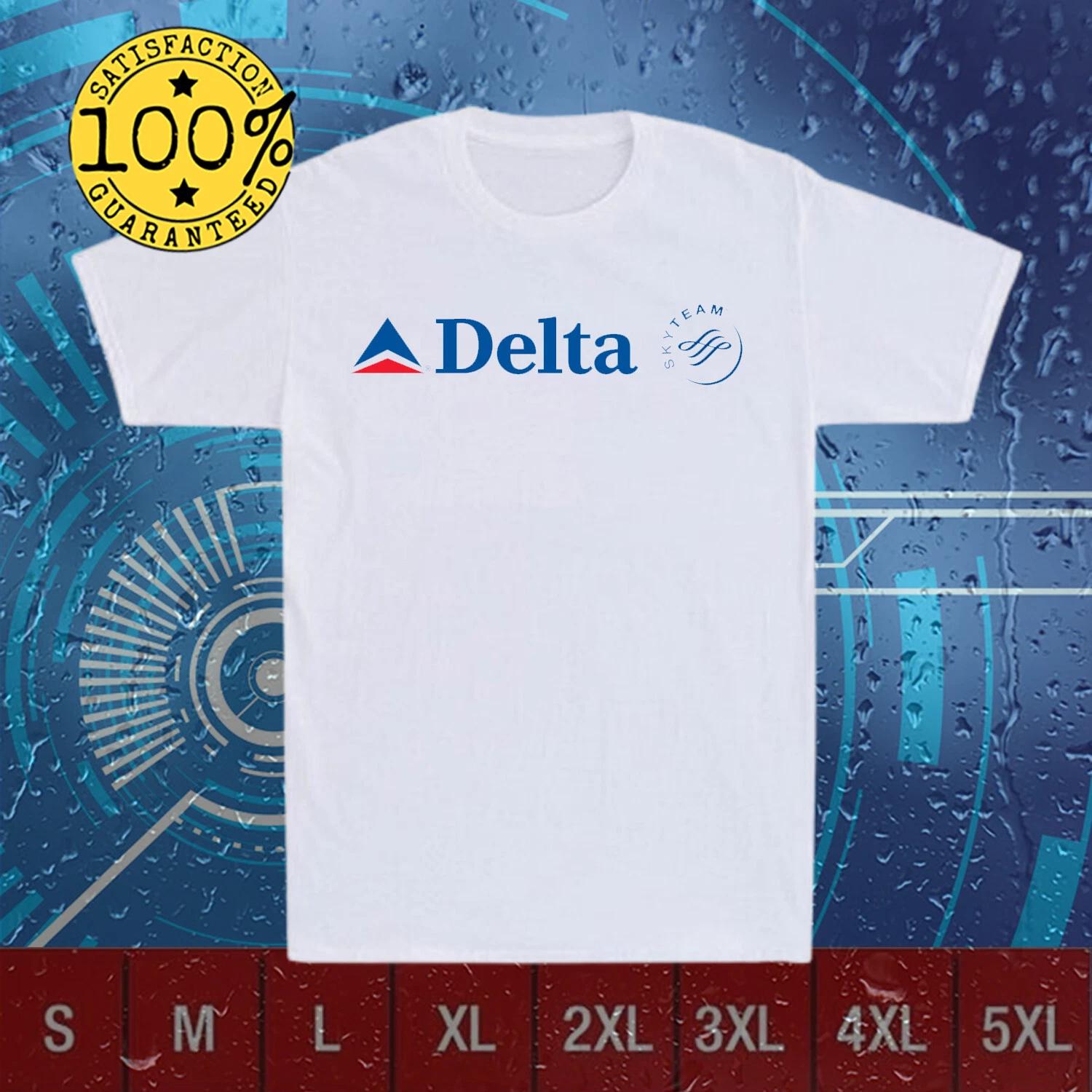 New Delta Airlines Logo Funny S-5XL S