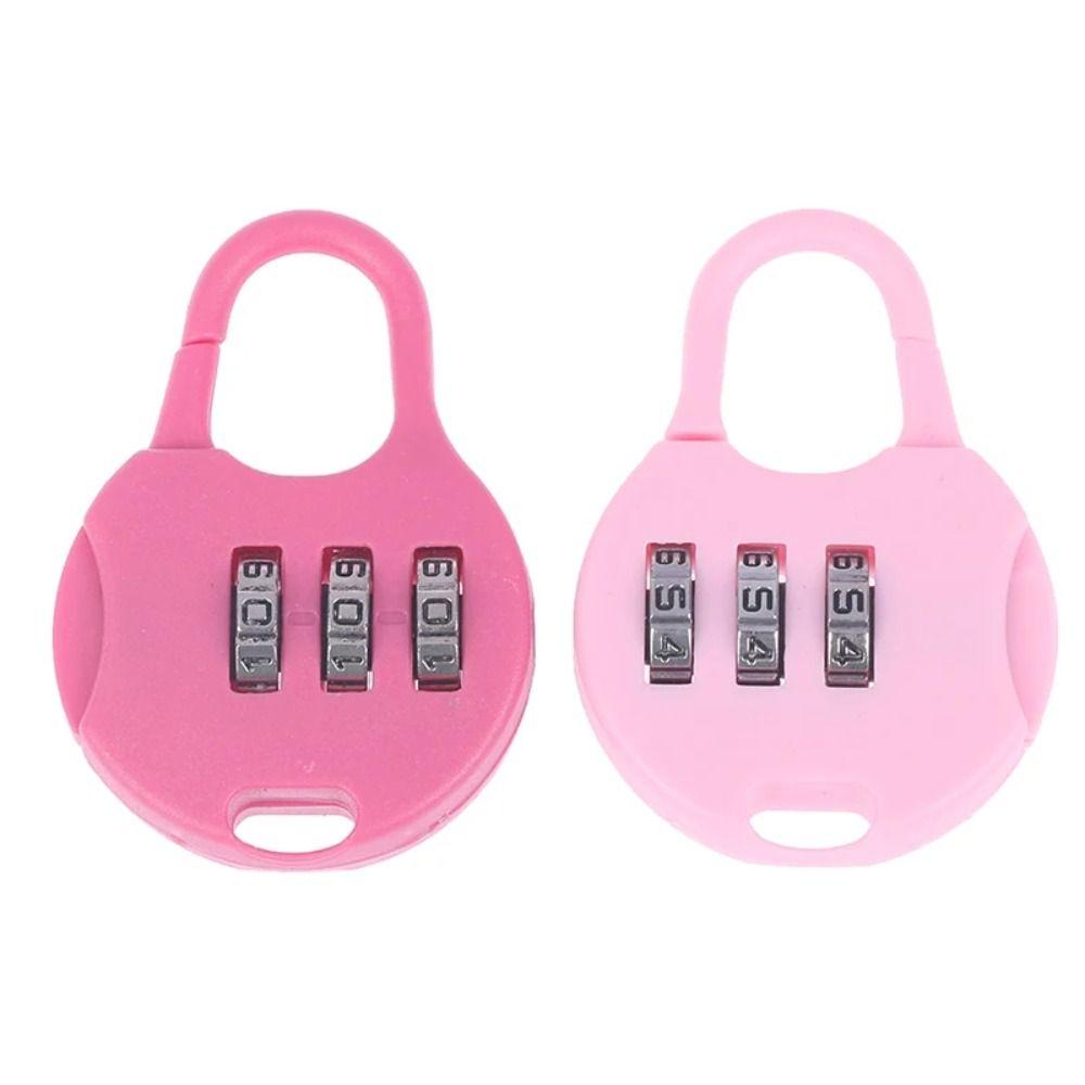 Backpack Padlock Padlock Luggage Travel Lock Digit Locks Solid Password Combination Lock  Drawer